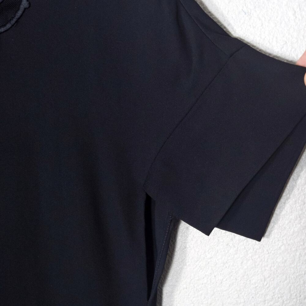 Fendi Black Lace Dress Size 0 Dark Romantic Minimalism Womens Vintage - Picture 9 of 12